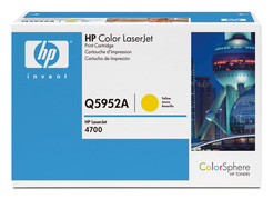 HP Druckkassette gelb Q5952A