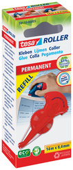 Kassette für Kleberoller tesa® Roller ecoLogo Kleben Permanent Nachfüllkassette