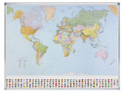 Legamaster Landkarten PROFESSIONAL Welt
