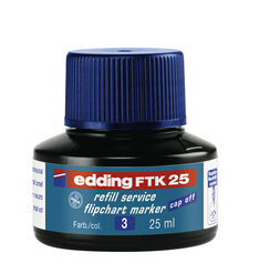 Nachfülltinte edding FTK 25 refill service flipchart marker