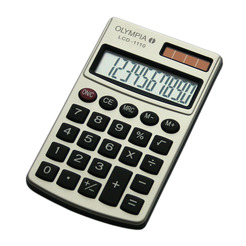 Olympia Taschenrechner LCD 1110