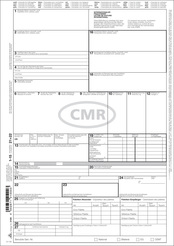 RNK CMR-Frachtbrief  für internationalen Straßengüterverkehr
