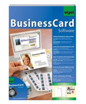 Sigel BusinessCard Software, Gestaltungs-Software für Visitenkarten