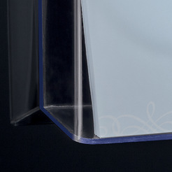 Sigel Wand-Prospekthalter acrylic, mit 1 Fach