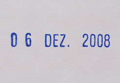 Soennecken Datumbänderstempel