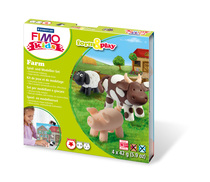 STAEDTLER® Modelliermasse FIMO® Kids Materialpackung Form & Play "farm"