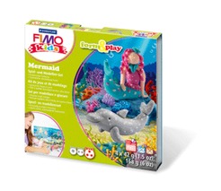 STAEDTLER® Modelliermasse FIMO® Kids Materialpackung Form & Play Mermaid