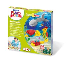 STAEDTLER® Modelliermasse FIMO® Kids Materialpackung Form & Play Seaworld