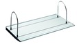 Stiftablage, Utensilienablage Ablageboards NOVUS SlatWall-Board 80 cm, silber Stiftablage, Utensilienablage Ablageboards NOVUS SlatWall-Board 80 cm, silber