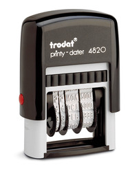 trodat® Selbstfärbender Datumstempel Printy Dater 4820