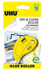 UHU DRY&CLEAN ROLLER non-permanent
