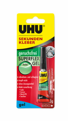 UHU SEKUNDEN ALLESKLEBER geruchsfrei SUPERFLEX GEL