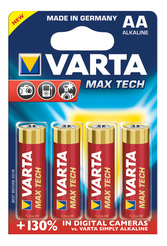 Varta Batterie Max Tech AA