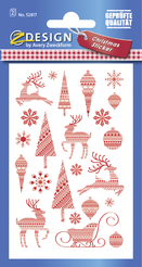 Z-Design Weihnachts-Sticker